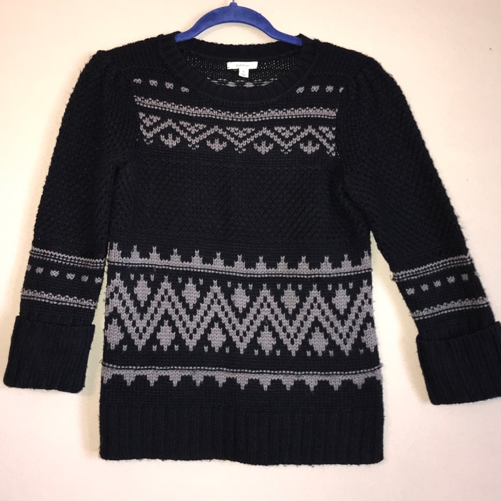 Caslon acrylic 3/4 sleeve sweater